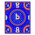 Colorful Alphabet Circles and Numbers Rug