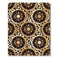 Earthy Bloom Spotted Sunburst Rug