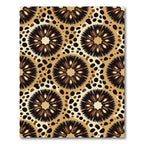 Earthy Bloom Spotted Sunburst Rug