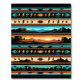 Southwest Desert Landscape Lightning Rug
