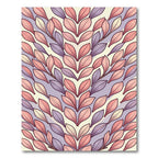 Soft Petal Arching Vines Rug