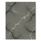 Gray Stippled Wavy Lines Rug