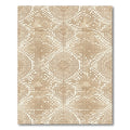 Earthy Tone Circular Dot Arrangement Rug