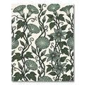 Sage Green Floral Vine Repeats Rug