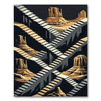 Golden Mesa Infinite Stairway Rug