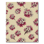 Sweet Pink Cherry Blossom Clusters Rug
