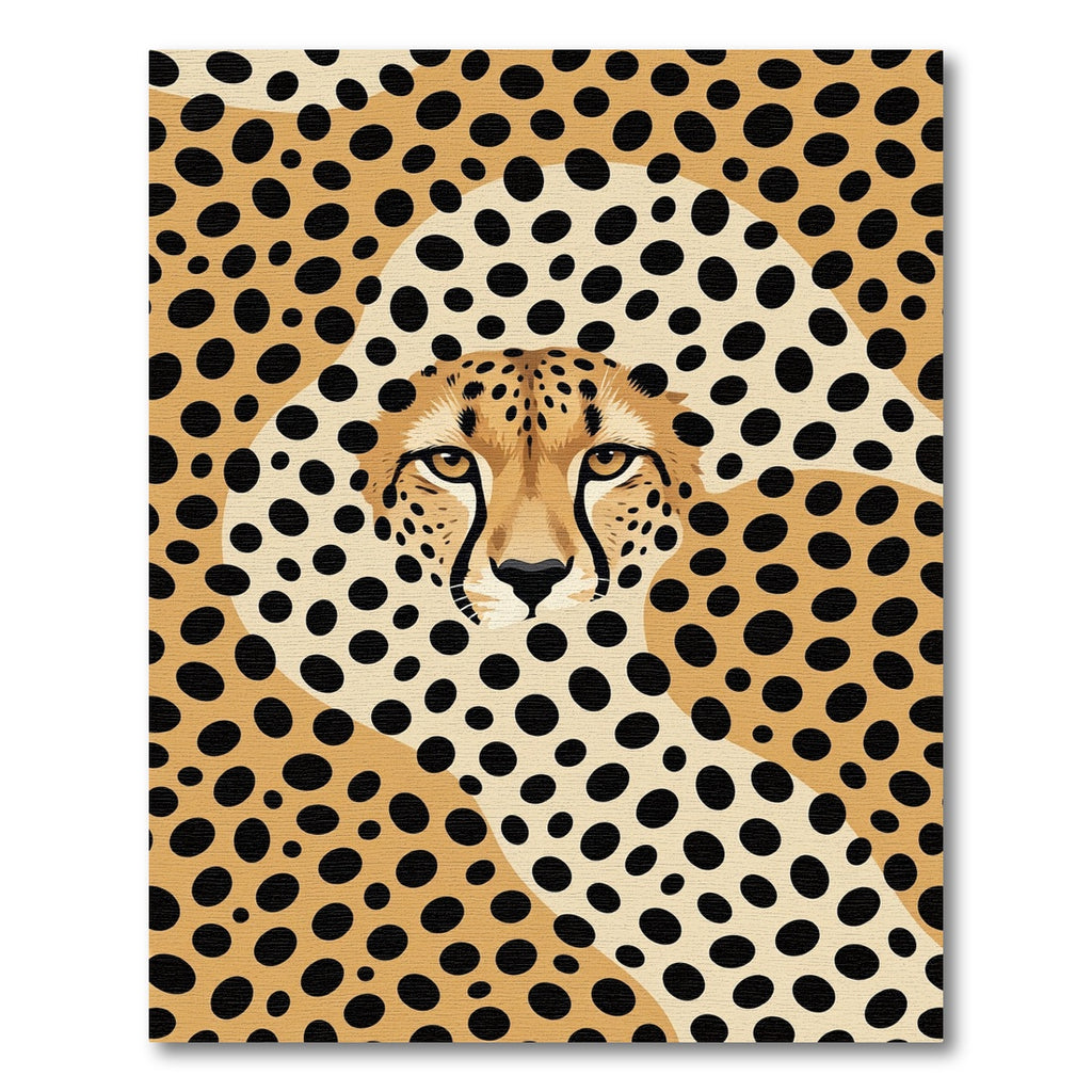 Cheetah Animal Spot Art Rug