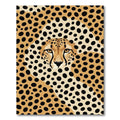 Cheetah Animal Spot Art Rug