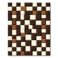 Chocolate Bar Block Arrangement Rug