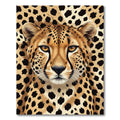 Golden Cheetah Spots Wild Animal Rug