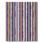 Earthy Tones Vertical Stripe Composition Rug