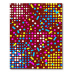 Bold Confetti Circles and Rectangles Rug