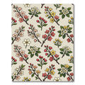 Pink Yellow White Floral Branches Rug
