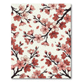 Pink Cherry Blossom Branch Arrangement Rug