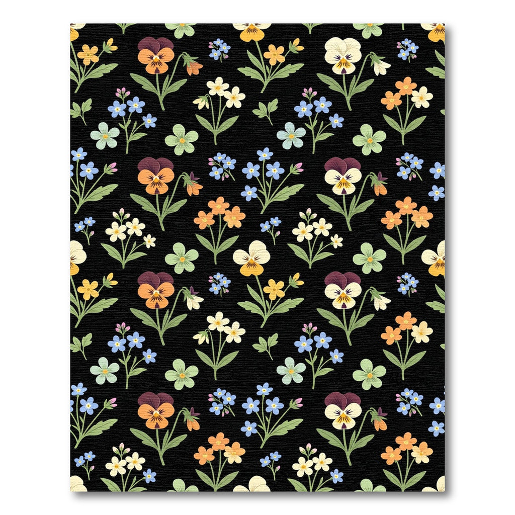 Vintage Floral Garden Collection Rug