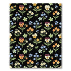 Vintage Floral Garden Collection Rug