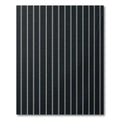 Classic Black White Pinstripe Abstraction Rug