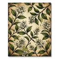 Vintage Botanical Jasmine Ivory Shabby Rug