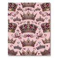 Regal Pink Jewel Crown Collection Rug