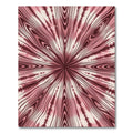 Radiant Crimson Woodgrain Swirl Rug