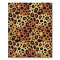 Golden Cheetah Spots Camouflage Rug