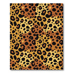 Golden Cheetah Spots Camouflage Rug