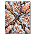 Golden Crystal Branch Radiance Rug