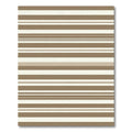 Earthy Neutral Tones Striped Rug