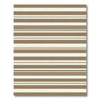 Earthy Neutral Tones Striped Rug