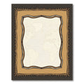 Vintage World Map Textured Border Rug