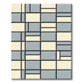 Modern Rectangular Blocks Composition Rug