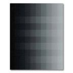 Monochrome Gradient Squared Relief Rug