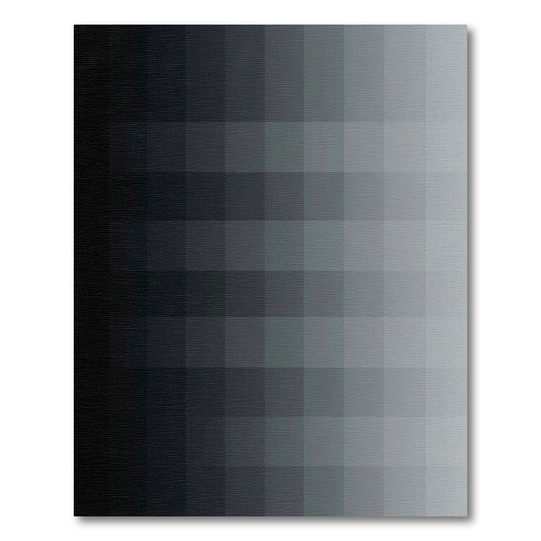 Monochrome Gradient Squared Relief Rug