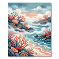 Coral Coast Reef Ocean Landscape Rug