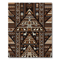 Andean Llama Geometric Earth Tone Tapestry Rug