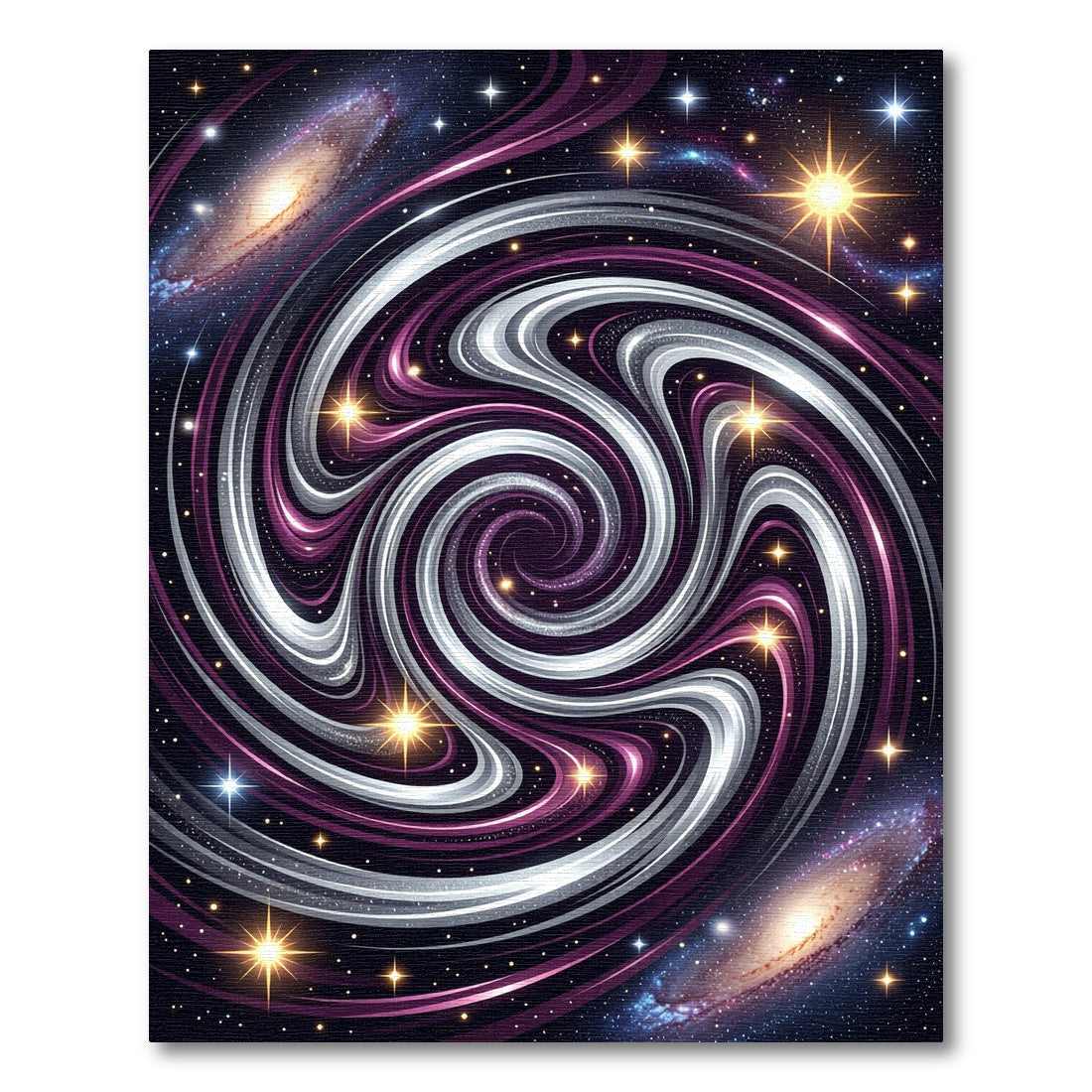 Cosmic Swirl Galaxy Interstellar Area Rug