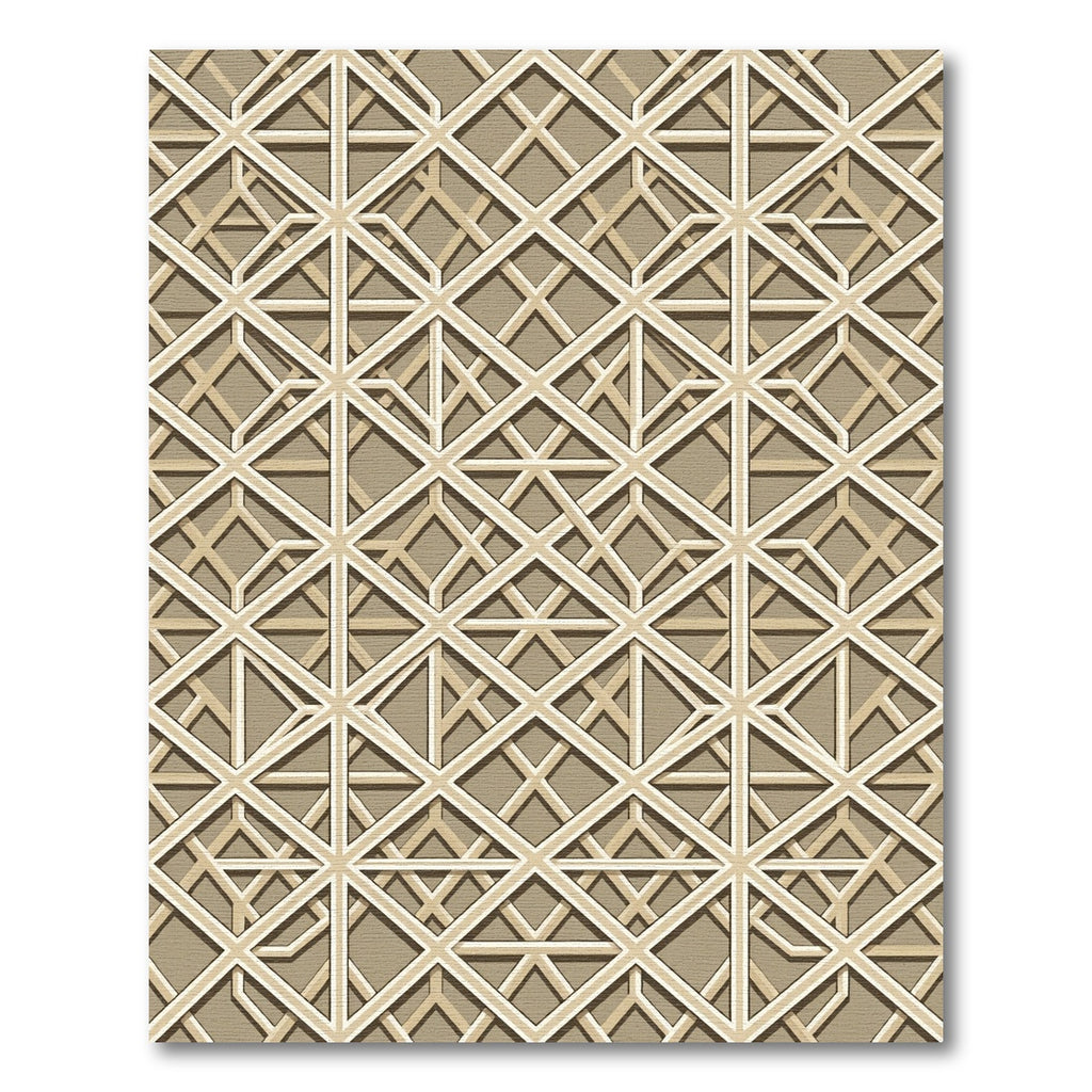 Geometric Trellis Neutral Lattice Rug