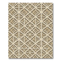 Geometric Trellis Neutral Lattice Rug