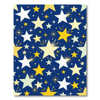 Golden Starry Night Navy Rug