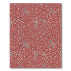 Terracotta Dots Scattered Confetti Arrangement Rug