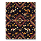 Golden Camel Midnight Star Geometric Rug