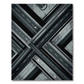 Monochrome Urban Intersection Abstract Roadway Rug