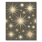 Golden Starburst Radiance Rug