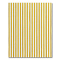Modern Golden Yellow Vertical Stripe Rug