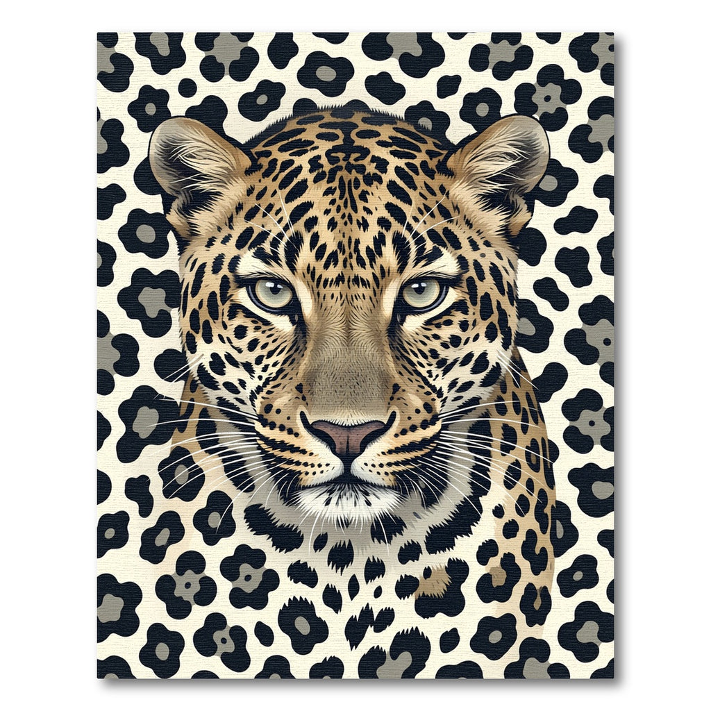 Bold Leopard Animal Print Rug
