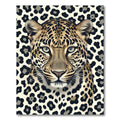 Bold Leopard Animal Print Rug