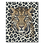 Bold Leopard Animal Print Rug
