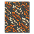 Autumnal Orange Foliage Branch Botanical Rug