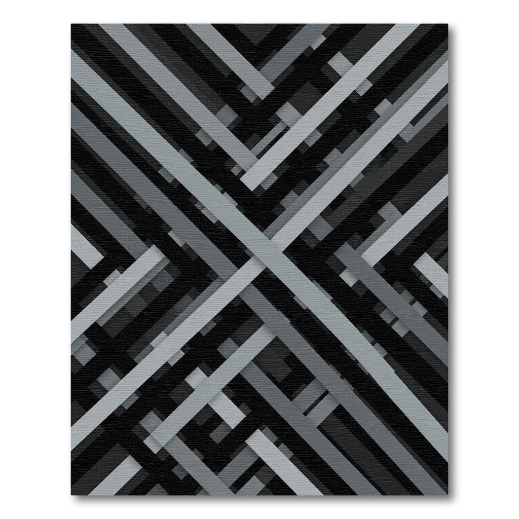 Monochromatic Geometric Intersecting Linear Strips Rug