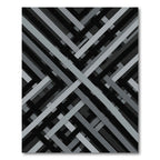 Monochromatic Geometric Intersecting Linear Strips Rug